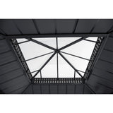Sunjoy Kingston Horizon PC-Vent Gazebo - Slate Gray, 12x12, view 6