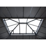 Sunjoy Kingston Horizon PC-Vent Gazebo - Slate Gray, 12x14, view 5