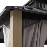 Sunjoy Kingston Horizon PC-Vent Cedar Gazebo, 12x16, view 5