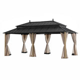 Sunjoy Kingston Elite Cedar Gazebo, 12x20, view 4