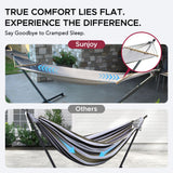 Sunjoy Tool-Free Setup Hammock - Made in Italy, view 4