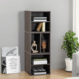 Sunjoy Quub Split Cabinet, Space Saving Stackable MDF Wood Cabinet, view 2