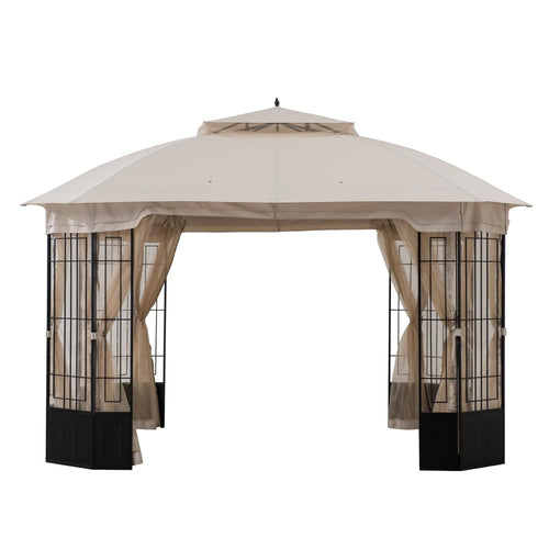 Sunjoy Beige Replacement Canopy For Bethany Gazebo (11X13 Ft) A101012500 Sold At SunNest