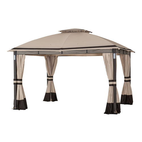 Sunjoy Beige Replacement Canopy For Crestfield Soft Top Gazebo (11X13 Ft) A101017511 Sold At Big Lots US