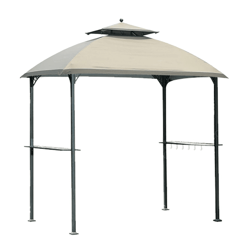 Sunjoy Brown Replacement Canopy for 8x5 Windsor Grill Gazebo L-GG054PST Sold At Big Lots