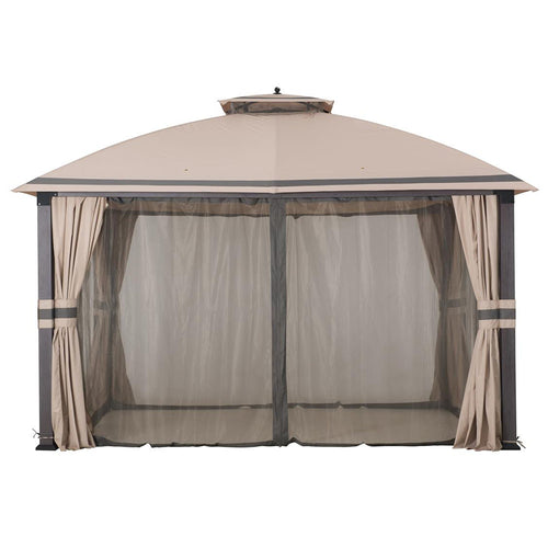 Sunjoy Light Grey Replacement Mosquito Netting For Asheville Soft Top Gazebo (10x12 FT) A101007604 Sold At Big Lots