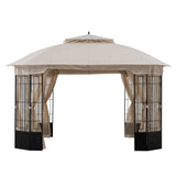 Sunjoy Beige Replacement Mosquito Netting For Bethany Gazebo (11X13 Ft) A101012500 Sold At SunNest, view 2