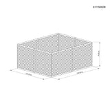 Sunjoy Capulet Olive+Ginger Snap Replacement Mosquito Netting For South Hampton Gazebo (11x13 FT) L-GZ659PST Sold At BigLots, view 2