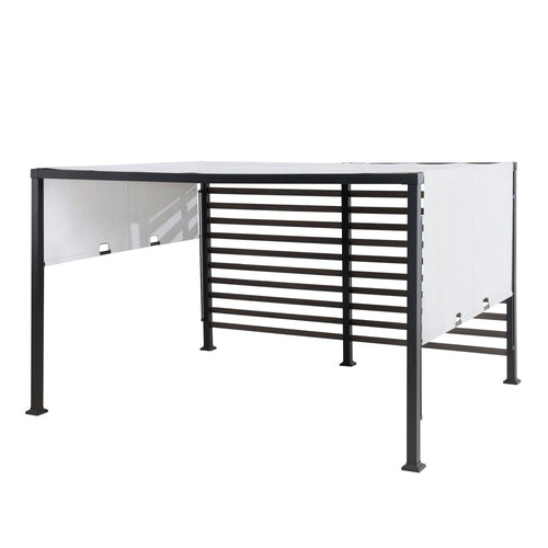 Sunjoy White+Grey Replacement Canopy For Vikki Pergola(Local Sling) (10X12 Ft) A106006400 Sold At SunNest