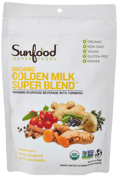 Sunleafy Golden Milk Super Blend - Organic Vegan