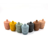 Teal Meal Silicone Sippy Cup | Basil, view 2
