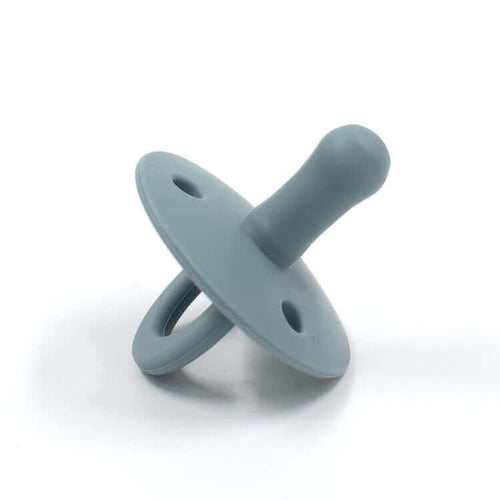 Teal Meal Bibby Silicone Pacifier | Mermaid