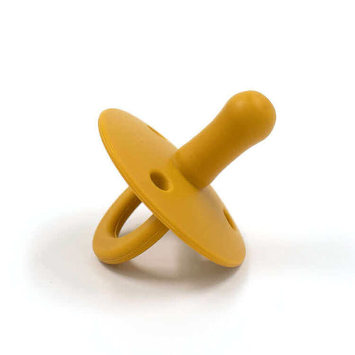 Teal Meal Bibby Silicone Pacifier | Sunshine