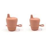 Teal Meal Silicone Sippy Cup | Flamingo, view 6