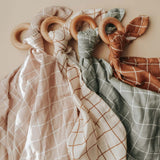 Teal Meal Lovey || Marie (Ivory), view 3