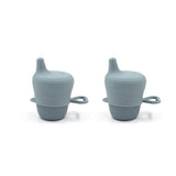 Teal Meal Silicone Sippy Cup | Mermaid, view 6