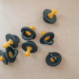 Teal Meal Modern Pacifier 2 pack | Coconut Milk + Navy, view 5