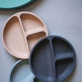 Teal Meal Silicone Divider Plate | Flamingo, view 4