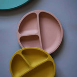 Teal Meal Silicone Divider Plate | Sunshine, view 3