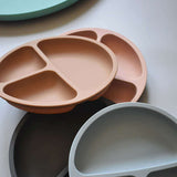 Teal Meal Silicone Divider Plate | Vanilla, view 3