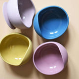 Teal Meal Silicone Hook Bowl | Aqua Star, view 4