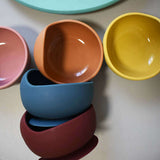 Teal Meal Silicone Hook Bowl | Butternut Squash, view 2