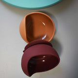 Teal Meal Silicone Hook Bowl | Butternut Squash, view 4