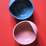 Teal Meal Silicone Hook Bowl | Desert Rose, view 3