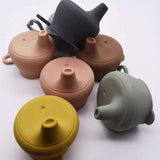 Teal Meal Silicone Sippy Top, view 4