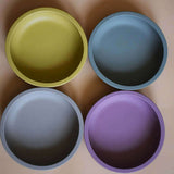 Teal Meal Silicone Sun Plate Set | Desert Rose, view 6