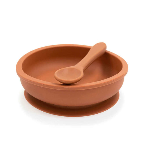 Teal Meal Sun Silicone Plate Set | Butternut Squash