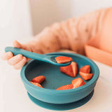 Teal Meal Sun Silicone Plate Set | Butternut Squash, view 5