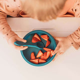 Teal Meal Silicone Sun Plate Set | Mauve, view 2