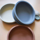 Teal Meal Silicone Sun Plate Set | Mauve, view 4