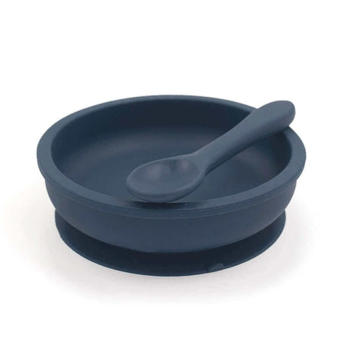 Teal Meal Silicone Sun Plate Set | Navy Blue
