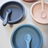 Teal Meal Silicone Sun Plate Set | Navy Blue, view 5