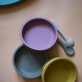 Teal Meal Silicone Sun Plate Set | Olive, view 4