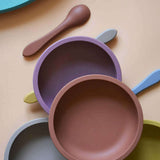 Teal Meal Silicone Sun Plate Set | Olive, view 5