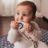 Teal Meal Silicone Teether (Rainbow), view 2