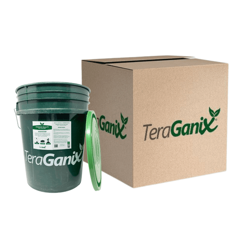 TeraGanix Case of 22 lb Premium Bokashi Bran, 1 bucket
