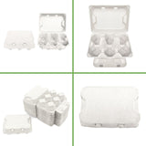 TeraGanix Henlay Duck Egg Cartons - Holds Half Dozen Jumbo Eggs- Blank Flat Top, 2 colors, 20 or 100, view 2