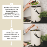 TeraGanix Bokashi Kitchen Compost Bin, 2.5 gal, view 4