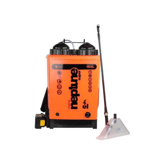TeraGanix Kwazar Neptune Commercial 15L Backpack Sprayer | Manual & Electric Options