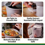 TeraGanix The Essential Bokashi Compost Bin Starter Kit, 4.4 gal, view 3