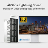 TerraMaster D16 Thunderbolt3, view 3