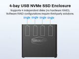 TerraMaster D4 SSD, view 4