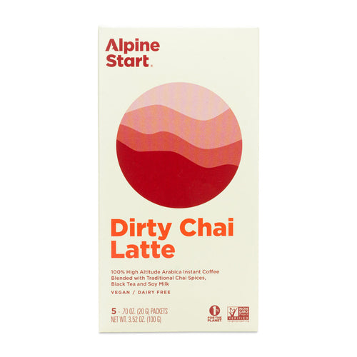 The Feed Alpine Start Dirty Chai Latte