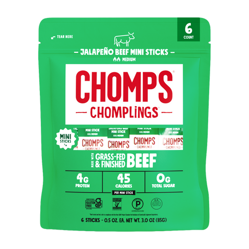 The Feed Chomps Mini Grass-Fed and Finished Beef Chomplings
