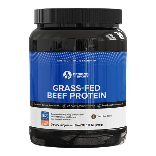 The Feed Designs for Sport Grass-Fed Beef Protein