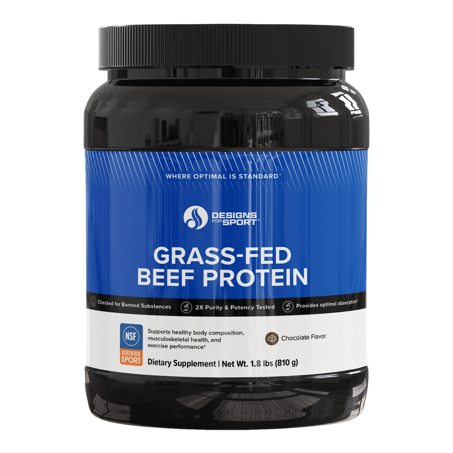 The Feed Designs for Sport Grass-Fed Beef Protein